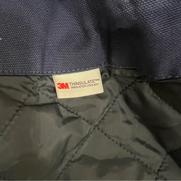 Carhartt J130 Washed Duck Insulated Active Jacket Gemplers Navy Blue Size XL - Picture 9 of 13